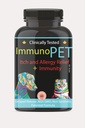 Itchy Skin Relief voor honden en katten - Hot Spot Relief - Pet Allergie Ondersteuning - Cat en hond huid en jas supplement - Pet Immunity Ondersteuning - 60 Caps