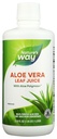 Voie de la nature Jus de feuille Aloe Vera avec Polymax+, 99,5% Jus de feuille Aloe Vera purifié de Concentré, Sans arôme, 33,8 Fl Oz