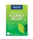 Hyland's Indoor and Outdoor, Non Drowsy Seizoengebonden Allergie Relief Pillen, Voor niezen, Runny Neus, Itchy en Watery Ogen, Neus of Keel, Veilig en Natuurlijke, Quick Dissolving Tablets, 60 Tellen