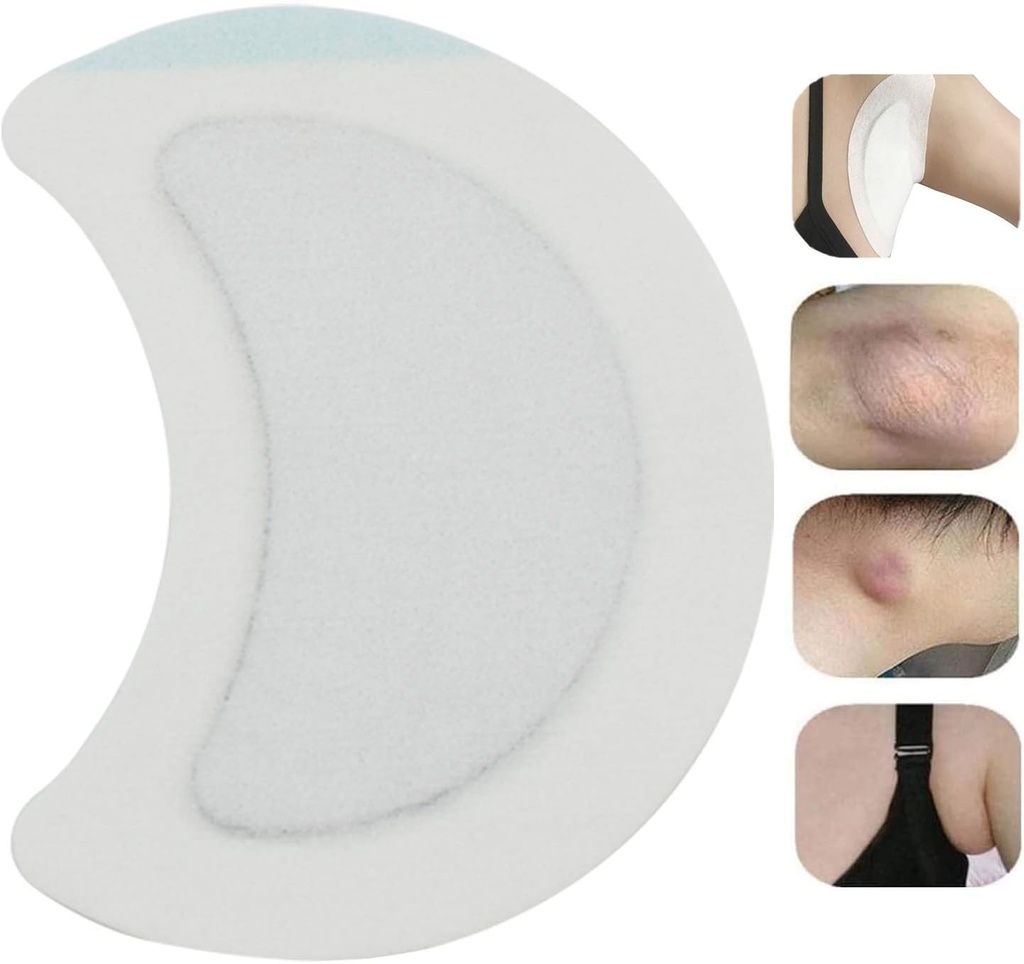 Lymph Care Patch, 20 stuks, nek lymfklier Patch accessoire borsten Sticker Lymphatische Drainage met gemberolie