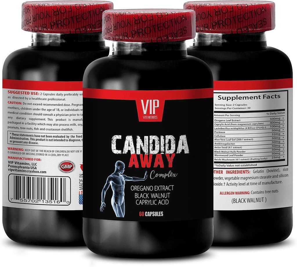 candida nettoyage - CANDIDA AWAY - candida nettoyage soutien, candida nettoyage pour les hommes, candida nettoyage supplément, candida soutien, candida nettoyage soutien pour les femmes, soutien du foie 1 bouteille 60 capsules
