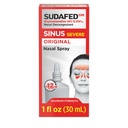 Spray nasal à base de sinus souillé, spray nasal de 12 heures pour un soulagement rapide et puissant de la congestion dû au froid ou aux allergies, Oxymétazoline HCl .05% Spray nez, 1 fl. oz