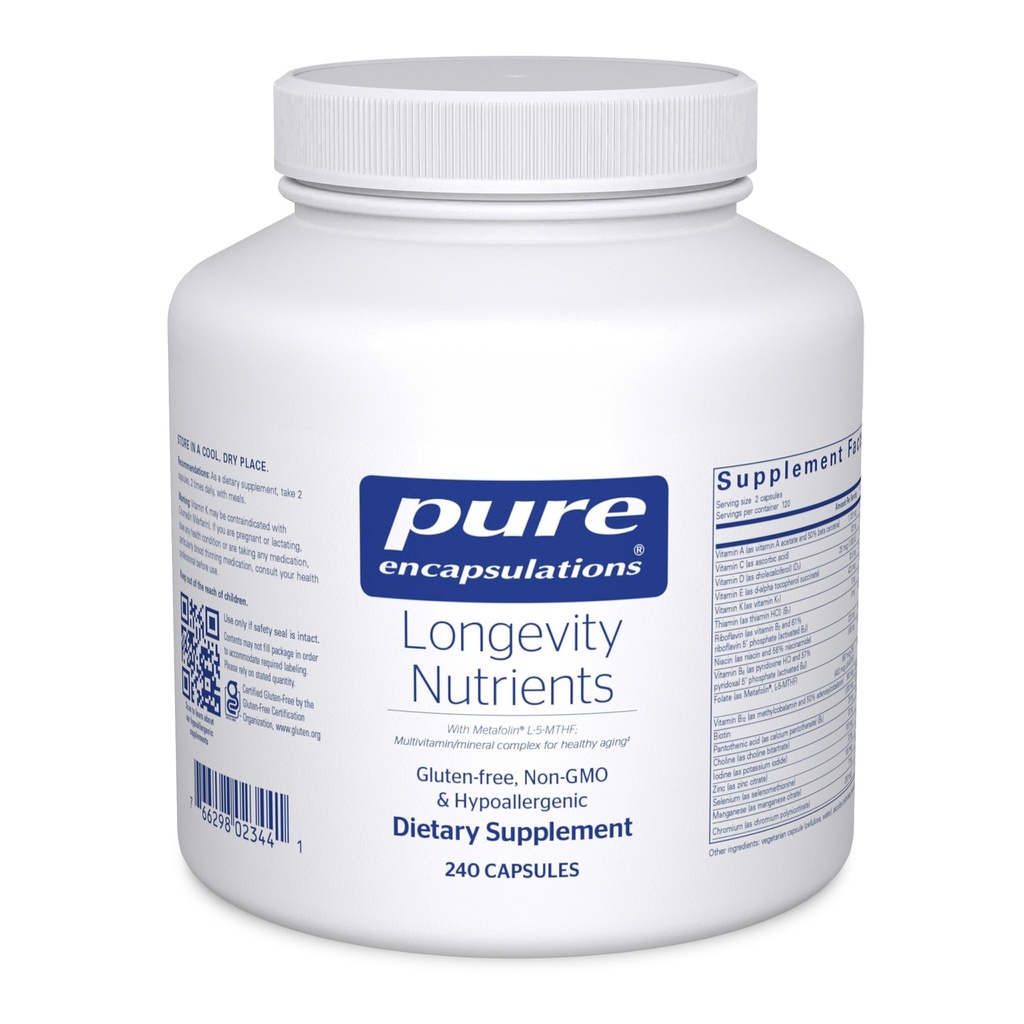 Pure Encapsulations Longevity Nutrients 