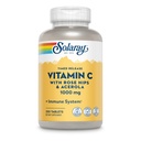 SOLARAY Vitamine C w/Rose HIPS & Acerola 