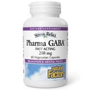 Natuurlijke factoren Pharma GABA - Dieetsupplement Ondersteunt kalme slaap & slaapkwaliteit - Natuurlijke, snelwerkende supplement Aids Focus & Brain Health - 60 kauwtabletten (60 porties)