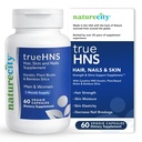 NatureCity True-HNS Hair Nails en huid cynatine Keratine en plantaardige basis Biotine Vitamine Supplement 