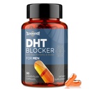 DHT Blocker pour hommes avec Saw Palmetto & Biotin, Formule de croissance des cheveux dans les capsules à remplissage liquide, Suppléments de perte de cheveux, Vitamines de repousse des cheveux, Mélanges à base de plantes propriétaires - 90 capsules(1 bouteille)