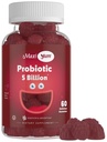 Maxi Health Yum, Probiotic Gummies met 5 miljard CFUs van de spijsvertering van de gezondheid Probiotica, Kosher Certified Natural Berry Flavor Gut Health Kauwgom supplementen voor mannen & vrouwen, 60 Gummies