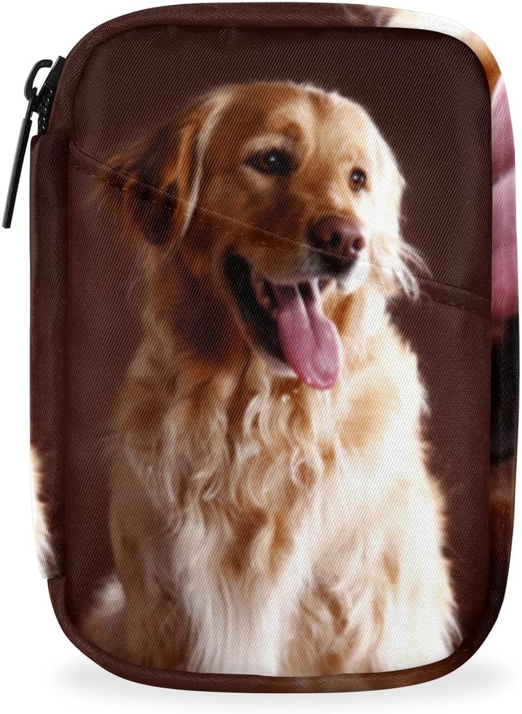 Golden Retriever Honden Pillen Case Weekly Medicine Organisator met Reistas Zeven dagen pil Box Vitamine Supplement Box Visolie Pillen Houder