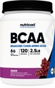 Nutricost BCAA Powder (Grape, 120 Servings) - Glutenvrij, Non-GMO, Vegetarisch, Optimaal 2:1:1 Ratio