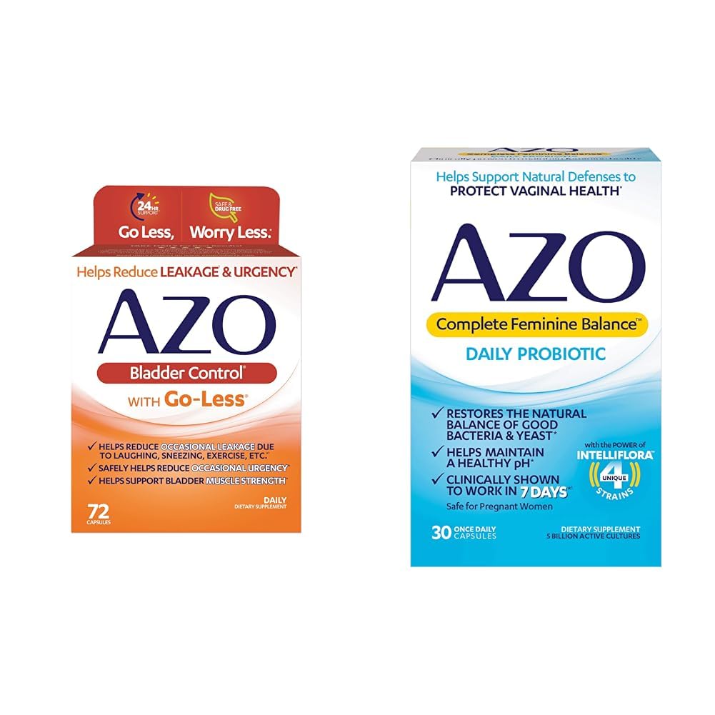AZO Bladder Control met Go-Less Dagelijkse Supplement 