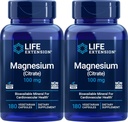 Levensverlengstuk Magnesium (Citrate) 100mg, 180 Veg Caps (verpakking 2) - Mag Supplement