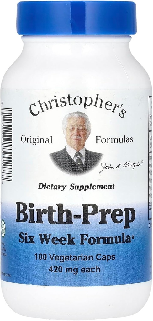 Préparation à la naissance du Dr Christopher - 100 capsules végétariennes