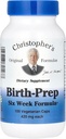 Dr. Christopher's Birth Prep - 100 Vegetarische Capsules