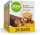 ZonePerfect Proteïne Bars, 13g Proteïne, 16 Vitaminen en Mineralen, Proteïne Snack, Fudge Graham, 20 Bars