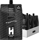 HTWO Nightlyfe Recovery, 16.9oz Premium Hydrogen Infunded Water with Electrolytes, Vitamines, and Minerals, 12-pack, Functional Hydration Packets for Recovery & Mental Clarity, Sugar Free