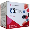 4Life Energy Go Stix, Healthy Energy Drink Mix, Cafeïne uit Guarana, Maca, Yerba Mate en Green Tea Leaf Extract, Berry Flavor - 30 Packets