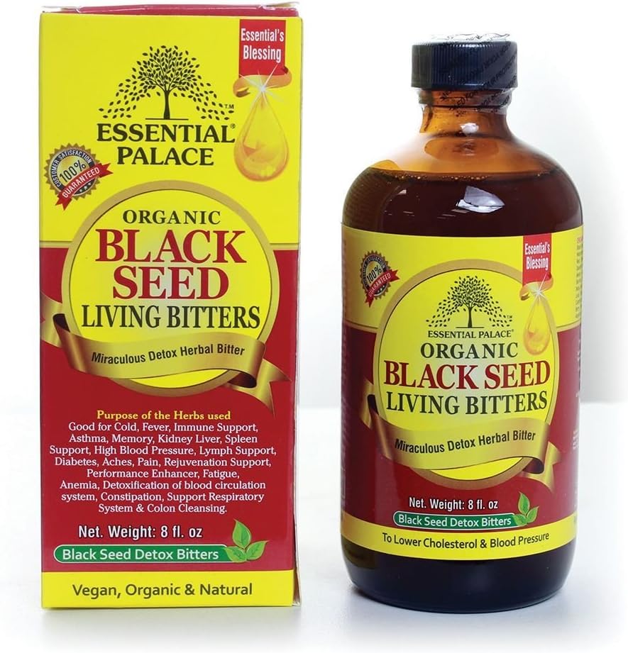 Amer de graines noires biologiques