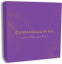 Cannabaquin Max Relax Pill - Supplement Complex 100% botanische formule voor ontspanning, geheugen, helderheid, stress ondersteuning, Made in The USA met natuurlijke producten uit onze eigen velden