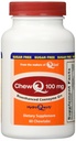 100mg ChewQ Chewable CoQ10 (60 aantal) * Gebruikt geavanceerde technologie om 800% grotere absorptie te leveren dan standaard CoQ10 * zuiverste CoQ10 supplement op de markt * vegetarisch vriendelijk * glutenvrij