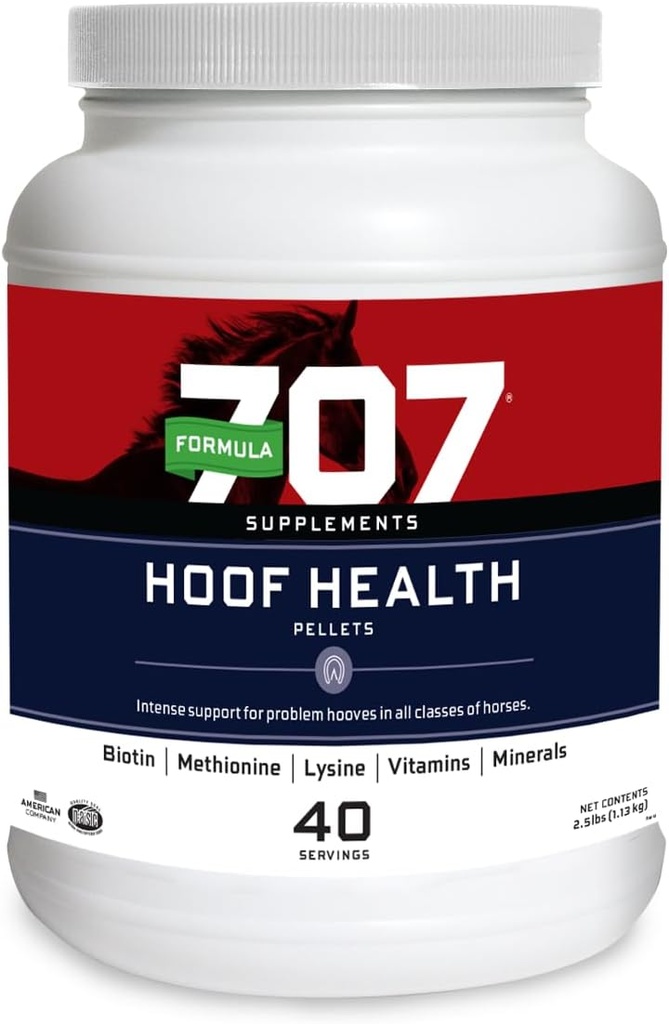 Formule 707 Hoof Health Equine Supplement, 2.5lb Jar 