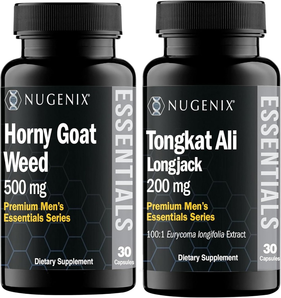 Nugenix Essentials Geile Geit Weed en Tongkat Ali Supplementen