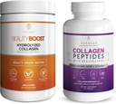 VITASEI Collageen Wellness bundel Gehydrolyseerd Collageen Peptides Powder & Collageen Peptide Capsules with Vitamin C & Resveratrol