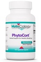 Nutricologie Supplément PhytoCort - Soutien respiratoire, Santé pulmonaire, Détox pulmonaire, Nettoyant pulmonaire, Respiration saine, Soutien aux plantes, Reishi, Licorice, Noni, Capsules végétariennes - 120 Compte