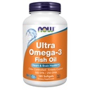 NOW Foods Supplementen, Ultra Omega-3 Molecuully Distilled and Enteric Coated, 180 Softgels