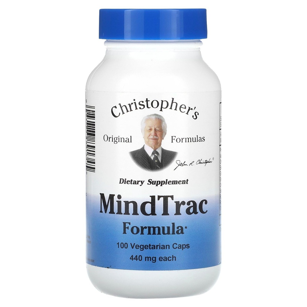 De originele Formules MindTrac Formule, Natuurlijke Mood Ondersteuning & Geheugen Supplementen 100 Caps