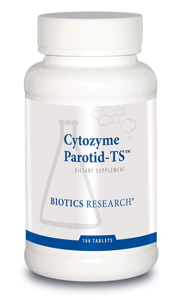 Biotics Research Cytozyme Parotis TS Parotis Concentrate, Digestief Gezondheid, Ondersteunt Parotis Gland Functionation, Fosters Enzyme Production, SOD, Catalase, Potent Antioxidant Activity 180 Tablets