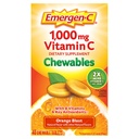 Emergen-C Kauwbare vitamine C 1000mg, met B-vitaminen en antioxidanten Tablet (40 Tel, Oranje Blast smaak), Dieetsupplement