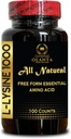 L-LYSINE 1000 mg Free Form Amino Acid Essential - Lysine Supplement Muscle Maintenance and Recovery Immune System, Amino Acid Free Form, Advanced Formula Lysine - 1 Fles 100 Tellingen