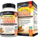 Curcumine curcumine et supplément au gingembre - 95% Curcuminoïdes standardisés avec extrait de poivre noir BioPerine pour une absorption ultra élevée - Supplément de soutien des articulations naturelles - Sans gluten - 60 capsules