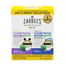 Zarbee's Baby Daytime & Nighttime Cough Syrup + Immune met biologische Agave + Zink, Druiven met kamille, Agave Taste, Two Pack, 2 x 2 fl. oz