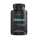 Livingood Daily Fish Oil Omega 3 Supplement, EPA en Dha van Wild Caught Fish, Omega 3 vetzuren voor hart, hersenen, en gezamenlijke gezondheid voor mannen en vrouwen, Glutenvrij, 30 dagen levering, 60 Softgels