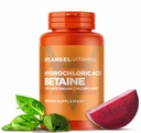 Mt. Engelvitaminen - Zoutzuur Betaïne, ondersteunt gezonde spijsvertering en maagsap (100 Vegetarische Chlorocaps)