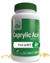 Gezondheid Thru Voeding Caprylzuur 600mg 200 Softgels 
