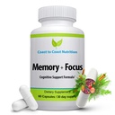 Hersensupplement Geheugen, Focus & Clarity - All-natural Brain Boosting supplement 