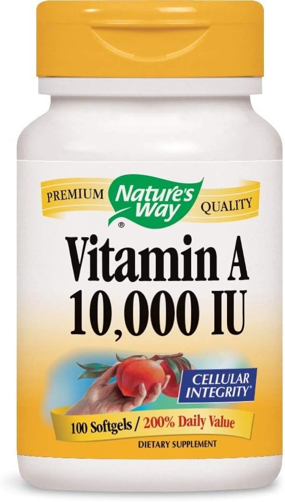 Nature's Way Vitamine A, 100 Telling (pakket van 4)