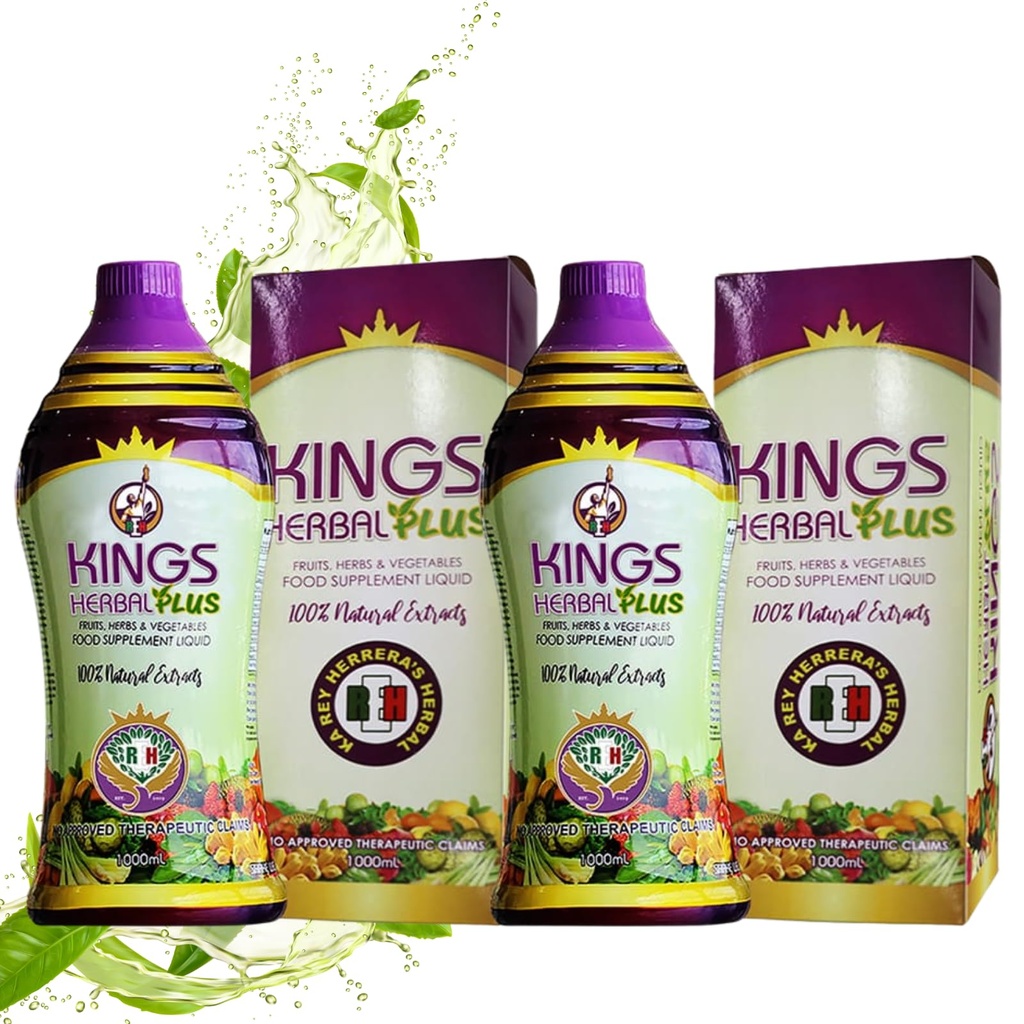 Plus voedingssupplement 1000ml, vruchten, kruiden en groentefusie (2 flessen)