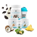 Oui, vous pouvez! Detox Plus Kit, Nettoyez quotidiennement Remplacement de repas en fibre pure, Mélange de boisson, Shake Booster & Supplément, Kit de nettoyage du corps pour les femmes, Nettoyez quotidiennement le système - Cookies et crème, Aloe Vera Hibiscus