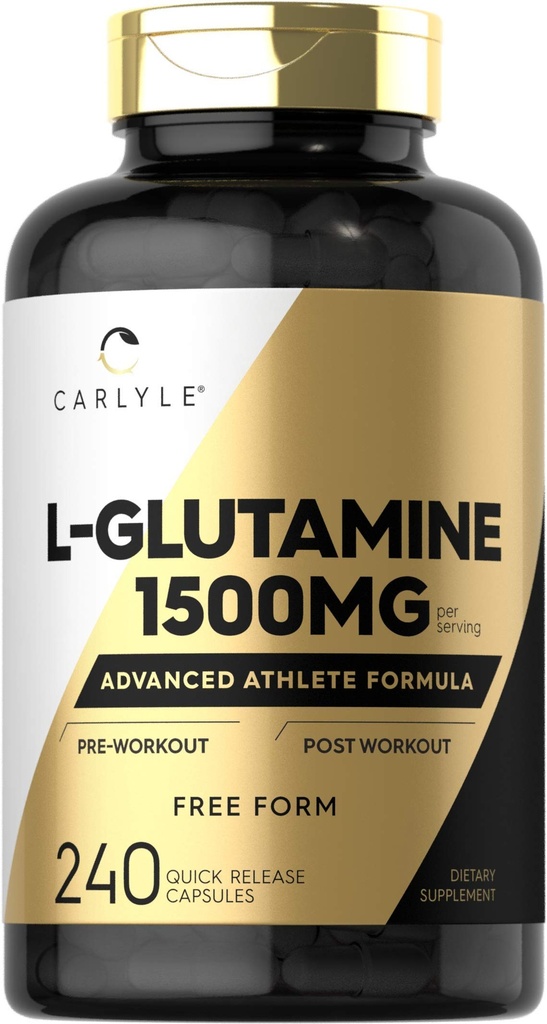 Carlyle L Glutamine Capsules 