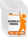 BulkSupplements.com Vitamine K1 Powder - Vitamine K1 Supplement voor Bone and Heart Health Support - Glutenvrij, 10mg per portie, 1kg (2,2 lbs) (pakket van 1)