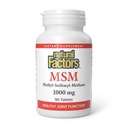 Natuurlijke factoren, MSM 1000 mg, ondersteunt gezonde gewrichten, haar, huid en nagels, 90 capsules (90 porties)