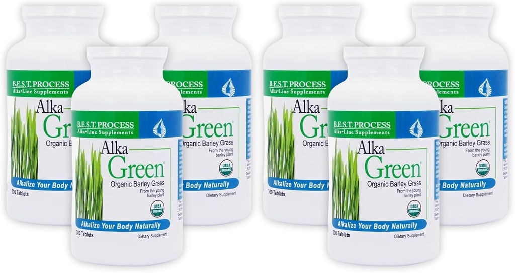 Alka•Green Tablets (6 Pack) Best Process Allyne 