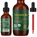 Global Healing Center - Vitamine B12 Sublingual 5000 MCG Organic Liquid Supplement, Methylcobalamine, Adenosylcobalamine, Hydroxo Long-Lasting Energy and Healthy Metabolisme - Vegan B12 Vitaminen (1 Oz)