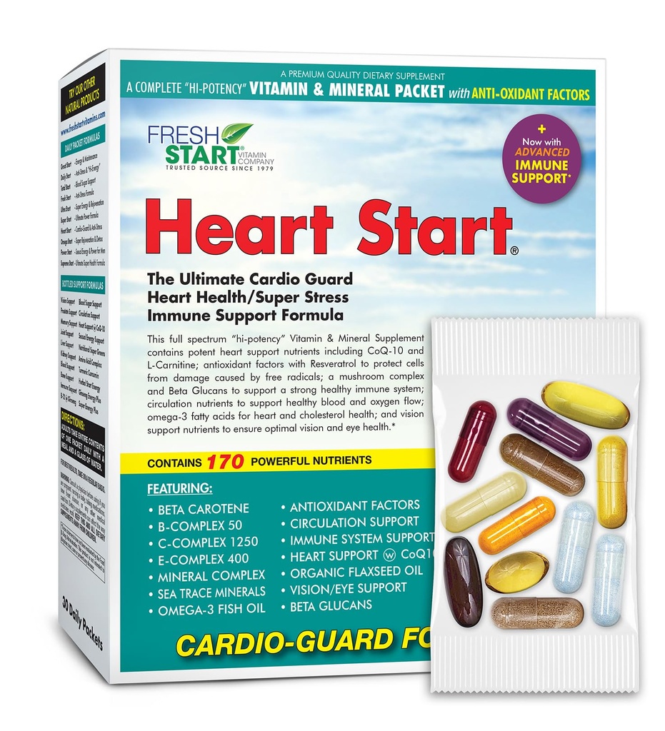 Hart Start complete dagelijkse vitamine Pack 