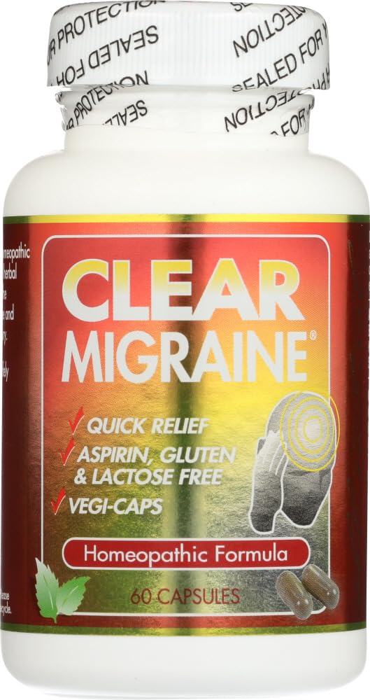 Clear Migraine Clear Products 60 Caps