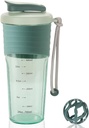 Bouteille de mélangeur de protéines,Bouteille de mélangeur de sport pour les mélanges de protéines avec boule de fouet,Bouteille de mélangeur,Portable avant l'entraînement